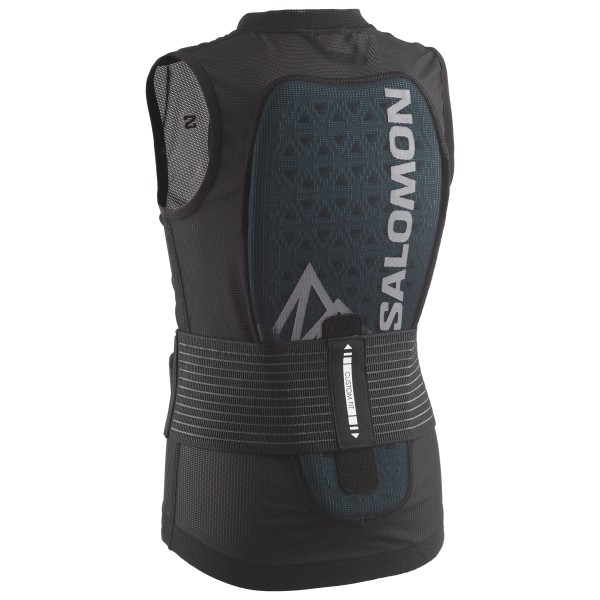 Image of Salomon - Kid"s Flexcell Pro Vest - Protektor Gr L grau/schwarz'