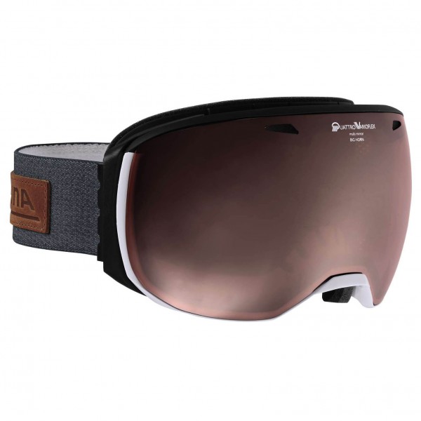 Image of Alpina - Big Horn QVMM - Skibrille schwarz/lila/rosa/grau