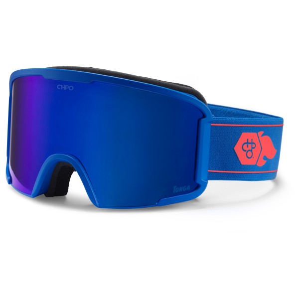 Image of CHPO - Tonga Mirror Cat. 3 VLT 13% + Cat. 1 VLT 51% - Skibrille Gr M blau;bunt