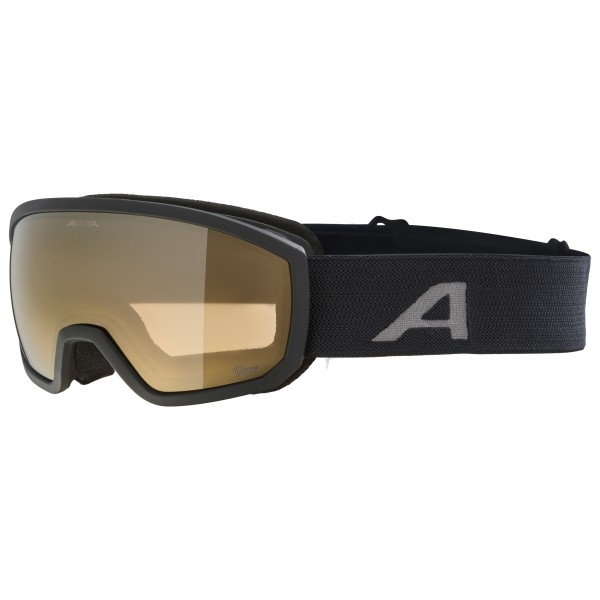 Alpina Kid’s Scarabeo Jr. Q-Lite Mirror S2 Skibril Zwart