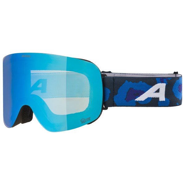 Alpina Penken Q-Lite Mirror S2 Skibril Blauw