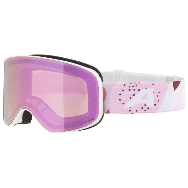 Alpina Slope Q-Lite Mirror S3 Skibril Roze
