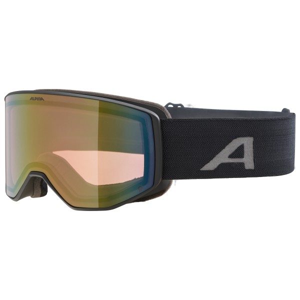 Alpina Venet Q Mirror S2 Skibril Zwart