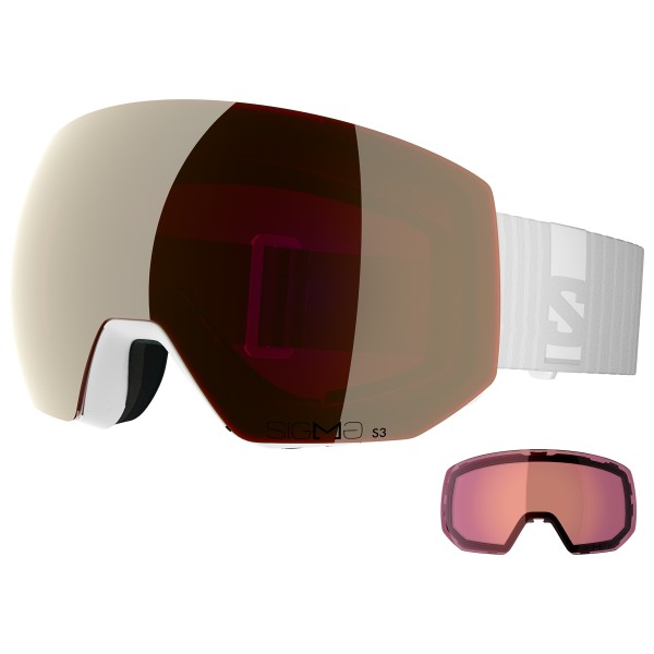 Salomon Radium Pro Sigma Cat 3 VLT 11% + Cat 1 VLT 52% Skibril Beige