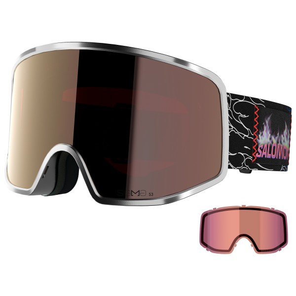Salomon Sentry Pro Sigma Cat 3 VLT 12% + Cat 1 VLT 52% Skibril Bruin