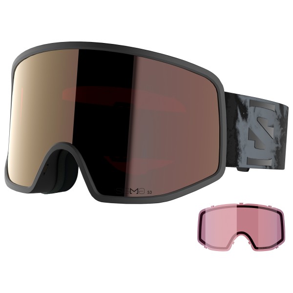 Salomon Sentry Pro Sigma Cat 3 VLT 12% + Cat 2 VLT 35% Skibril Bruin