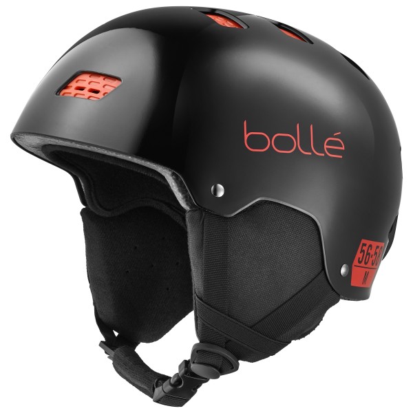 Bollé Blackridge S2 (VLT 22%) Skibrille (Größe M/L |schwarz/grau)