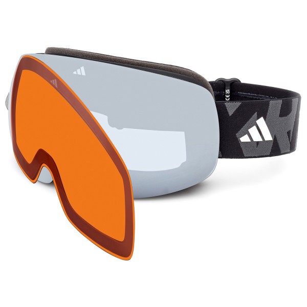 adidas eyewear – SP0120 S4 (VLT 5%) + S2 (VLT 29%) – Skibril Grijs