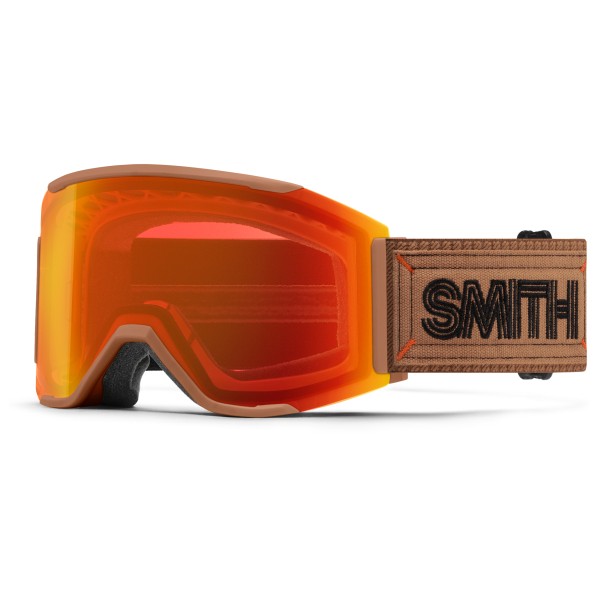 Smith Squad Mag ChromaPop Mirror S2 + S1 Skibril /L Rood