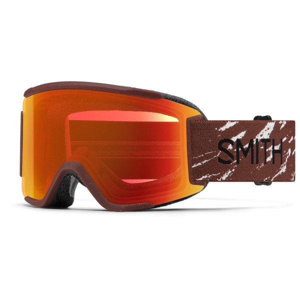 Smith Squad S ChromaPop Mirror S2 + S0 Skibril Rood