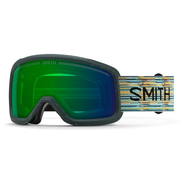 Smith Shakedown Mirror S2 + Clear S0 Skibril /L Groen