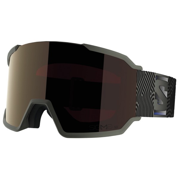 Salomon S/View 3 Sigma S3 Skibril Zwart