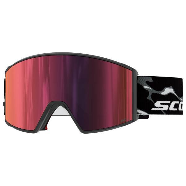 Scott Goggle React S3 Skibril Rood