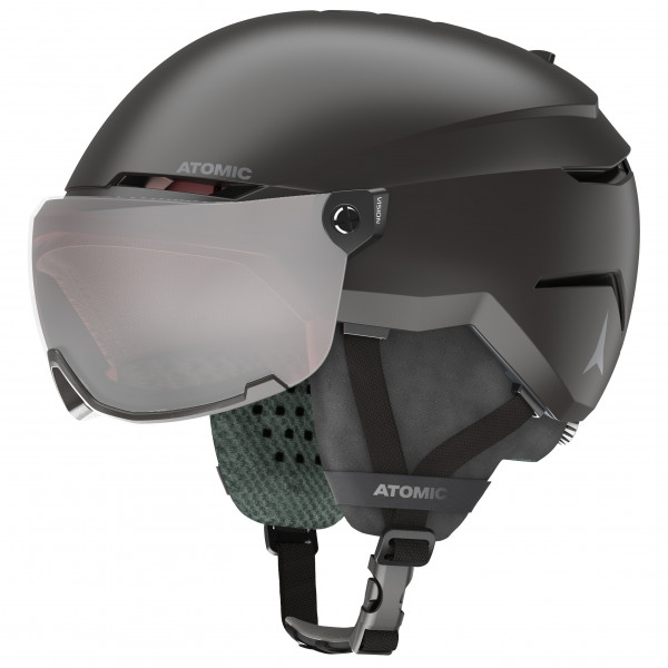 Image of Atomic - Kid"s Savor Visor Junior - Skihelm Gr 48-52 cm grau'