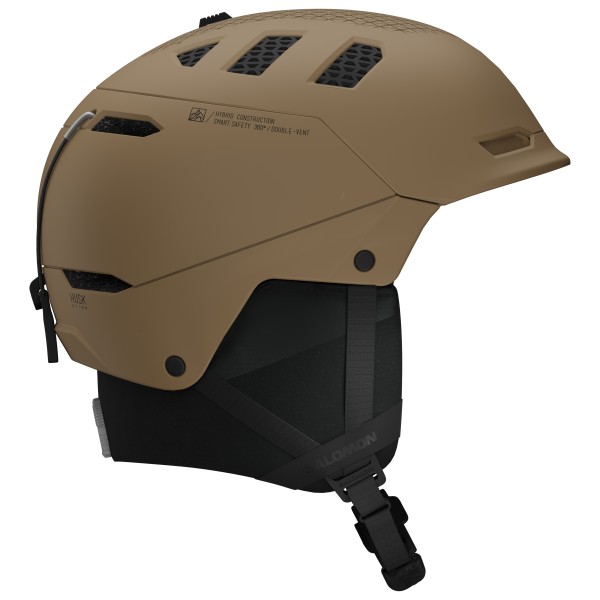 Image of Salomon - Husk Prime - Skihelm Gr 53-56 cm - S;56-59 cm - M;59-62 cm - L grau/weiß;schwarz