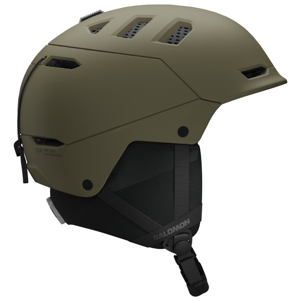 Image of Salomon - Husk Pro - Skihelm Gr 53-56 cm - S;56-59 cm - M;59-62 cm - L grau;oliv;schwarz