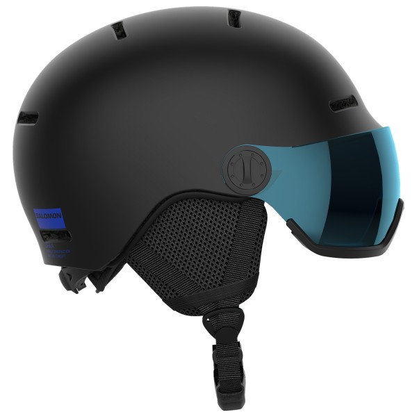 Image of Salomon - Kid"s Orka Visor Cat. 2 - Skihelm Gr 49-53 cm - S schwarz'