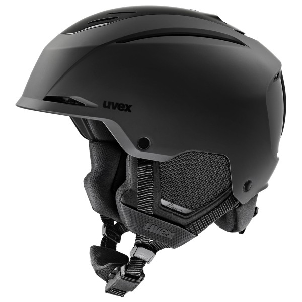 Uvex Resolution Skihelm (Größe 55-59 cm |schwarz/grau)