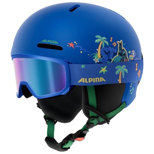Alpina Kid’s Zupo 2 Disney Set Skihelm cm Blauw