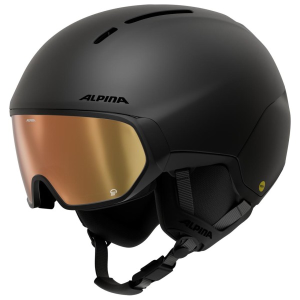Alpina Vizzard Q S2 Mips Skihelm cm Zwart