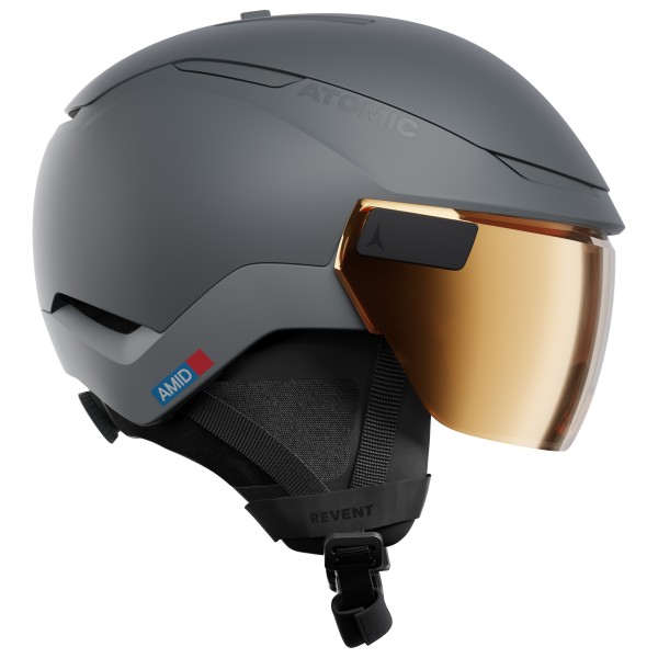 Atomic Revent GT Amid Visor HD Photochromic S1-3 Skihelm 55-59 cm Grijs