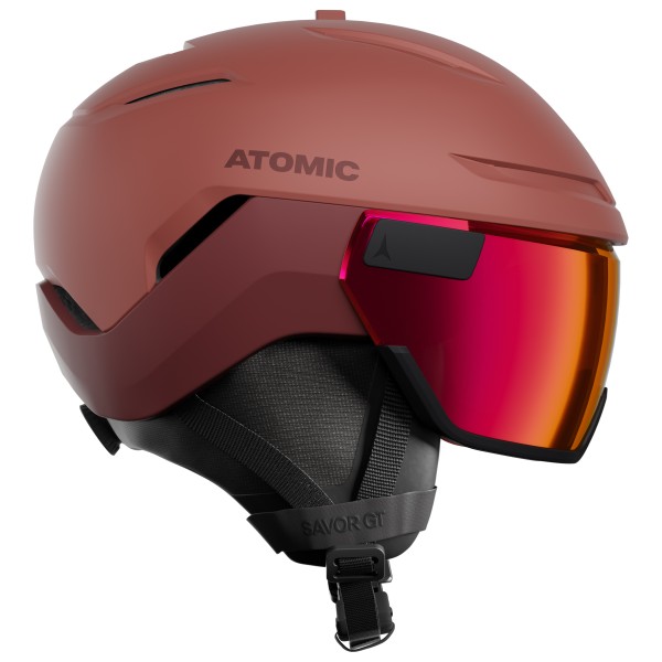 Atomic Savor GT Visor HD S2 Skihelm 55-59 cm Bruin