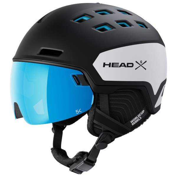 Head Radar 5K WCR S2 Skihelm cm XL/XXL Zwart