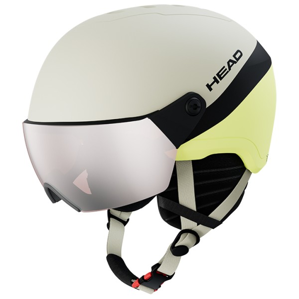 Head Yuki Visor S2 Skihelm cm XS/S Grijs