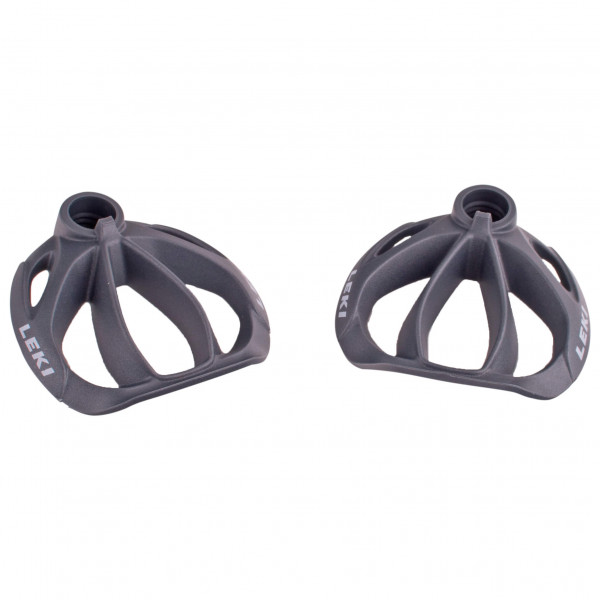Leki Contour Binding Basket Toerskistokken mm Zwart