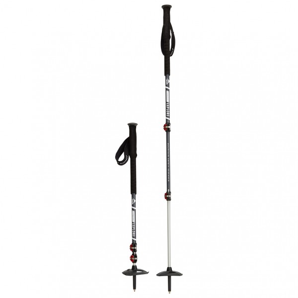 MSR Poles Dynalock Explore 3-Section Toerskistokken cm Zwart