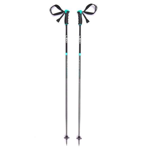 Leki Women’s Neolite Airfoil Skistokken cm gunmetal light Turquoise