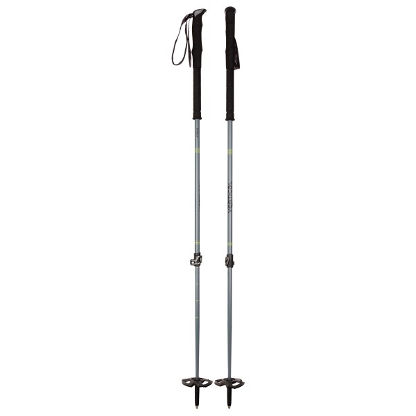 Kohla - Vertical Skitourenstock - Skitourenstöcke Länge 105 - 140 cm gray