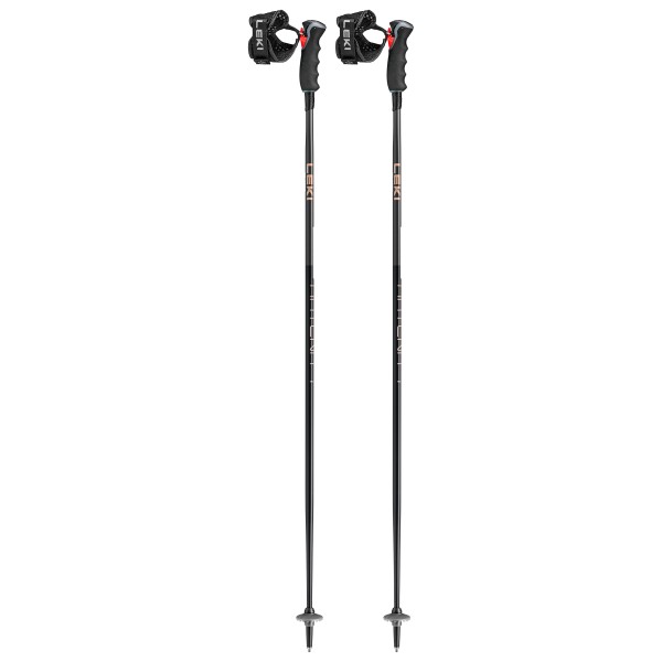 Leki Artena Airfoil 3D Skistokken cm roségold Zwart