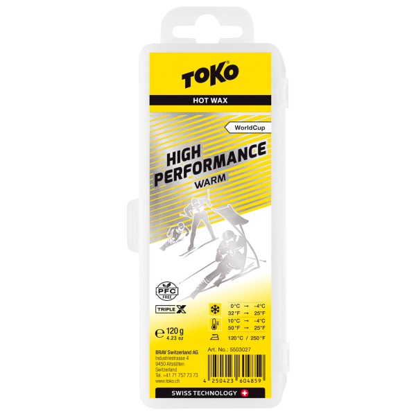 Toko World Cup High Performance Warm Hete wax g Grijs