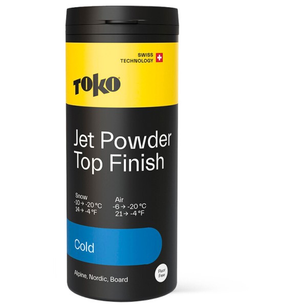 Toko Jet Powder Top Finish Cold Heißwachs (Gr 30 g)