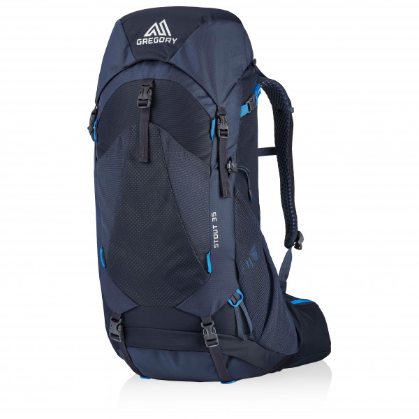 Image of Gregory - Stout 35 - Wanderrucksack Gr 35 l - 41-56 cm blau;oliv;schwarz bei Bergfreunde.ch - der Outdoor Shop