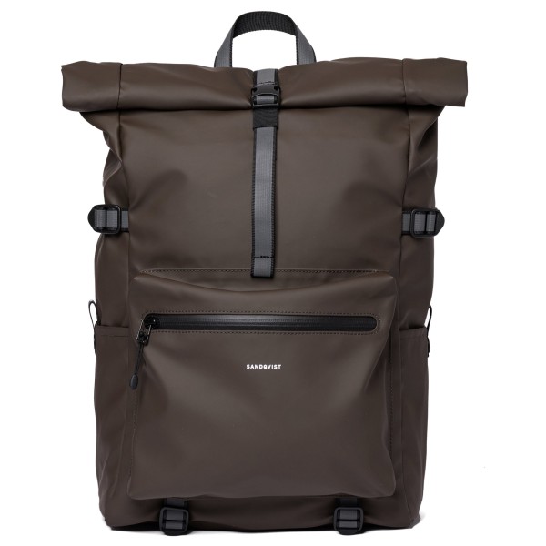 Image of Sandqvist - Ruben - Daypack Gr 20 + 5 l braun;grau;rot/schwarz