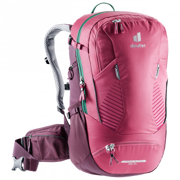 Image of Deuter - Women's Trans Alpine 28 SL - Velorucksack Gr 28 l grau;rosa;türkis bei Bergfreunde.ch - der Outdoor Shop