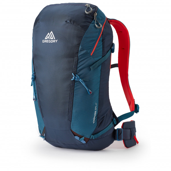Image of Gregory - Targhee Fasttrack 24 - Skitourenrucksack Gr 24 l - M/L;24 l - S/M blau;rot bei Bergfreunde.ch - der Outdoor Shop