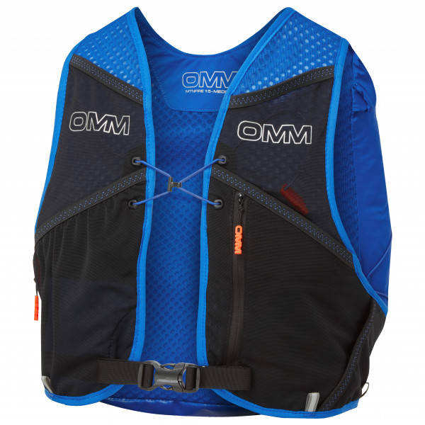 Image of OMM - Mountainfire 15 Vest - Trailrunningrucksack Gr 15 l - L;15 l - M;15 l - S blau/schwarz;schwarz;schwarz/grau