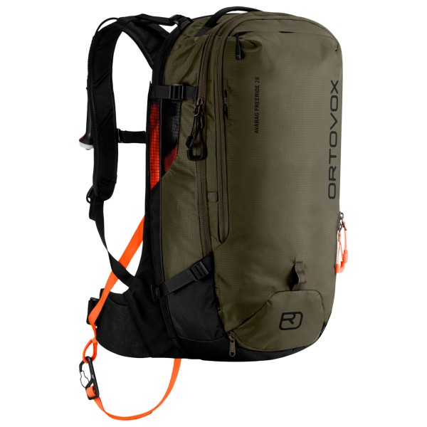 Ortovox Avabag Litric Freeride 28 Lawinerugzak Olijfgroen