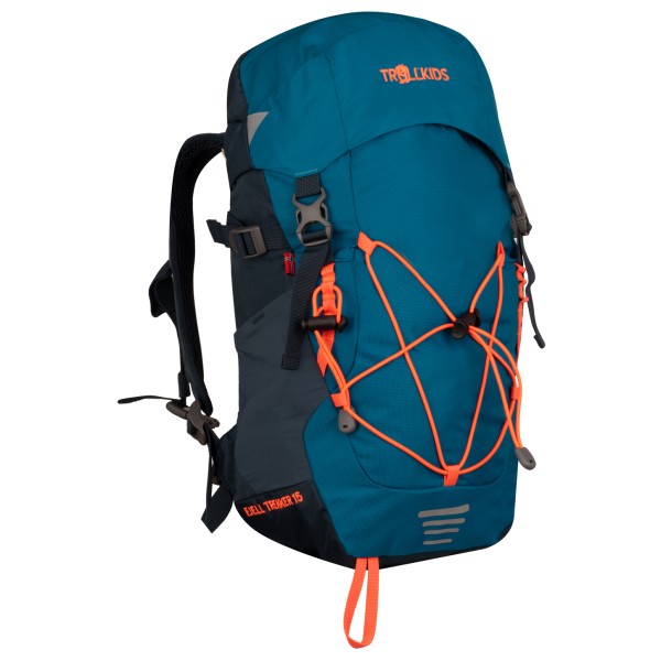 Trollkids - Kid's Fjell Trekker 15 - Wanderrucksack Gr 15 l blau;rosa