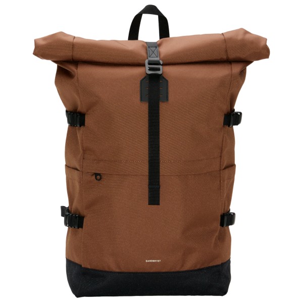 Sandqvist Icon Rolltop Backpack 26 Dagrugzak Bruin