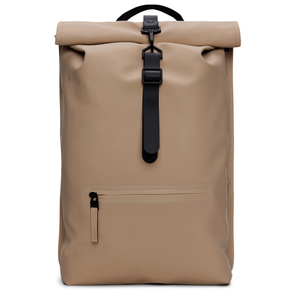 Daypack Rains Rolltop Rucksack W3 17 (beige |wasserdicht)