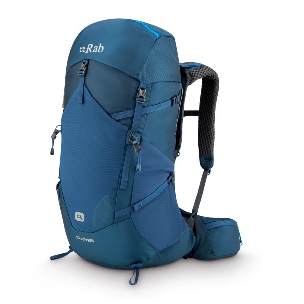 Rab - Exion 38 - Wanderrucksack Gr M/L blau;grau;oliv