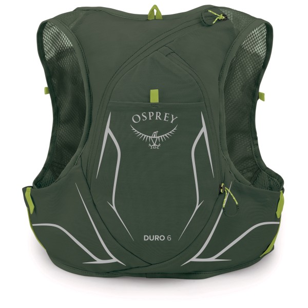 Osprey – Duro 6 – Trailrunningrugzak maat S, Groen