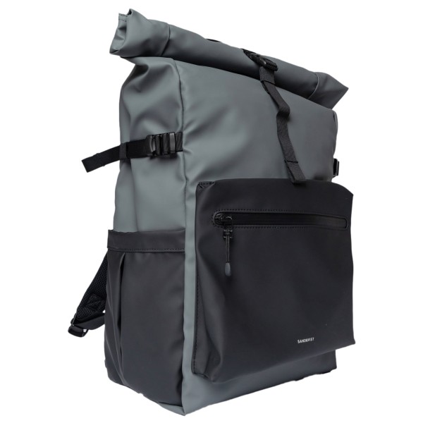 Sandqvist - Stream Rolltop Backpack 34 - Daypack grau