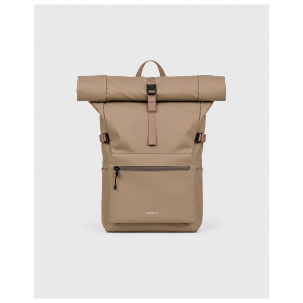 Sandqvist Stream Rolltop Backpack 34 Dagrugzak Clay
