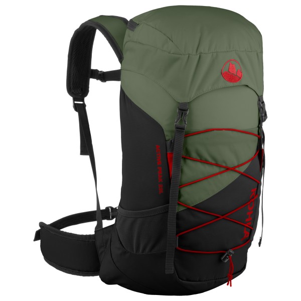 Kohla – Rucksack Active Peak 22 – Wandelrugzak /olijfgroen Zwart