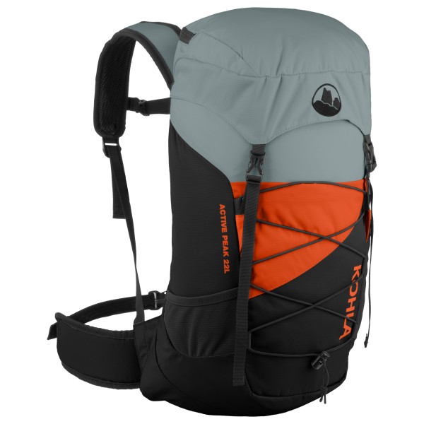 Kohla Rucksack Active Peak 22 Wanderrucksack (schwarz)